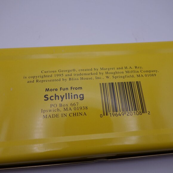 More Fun From Schylling Curious George Empty Tin - Picture 14 of 16